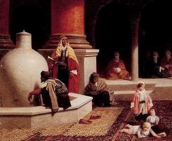 unknow artist Arab or Arabic people and life. Orientalism oil paintings  282 Sweden oil painting art